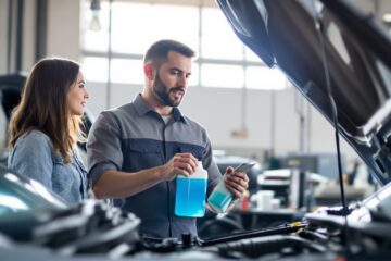 liquide de refroidissement voiture